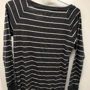 TNA long sleeve striped shirt XXS